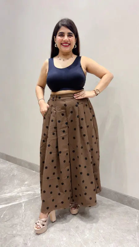 BEAUTIFUL POLKA SKIRT GGR5669 Girls Glitters