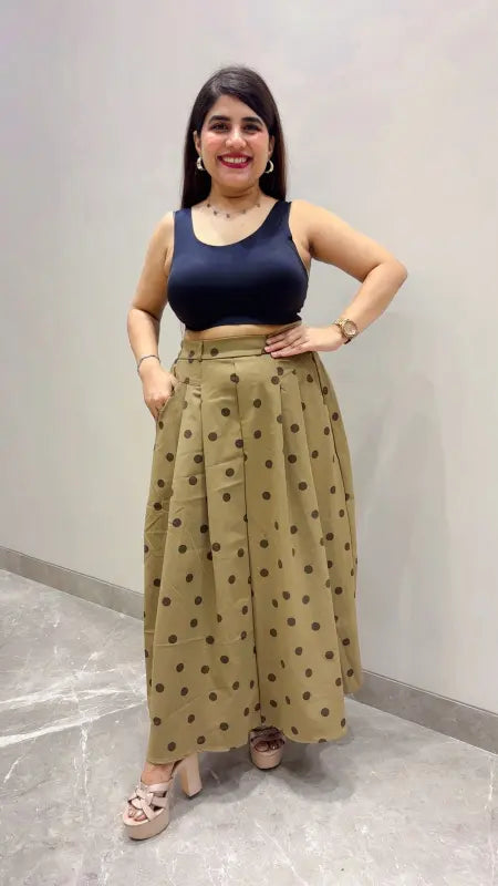 BEAUTIFUL POLKA SKIRT GGR5669 Girls Glitters