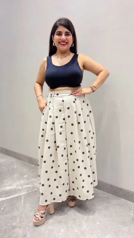 BEAUTIFUL POLKA SKIRT GGR5669 Girls Glitters