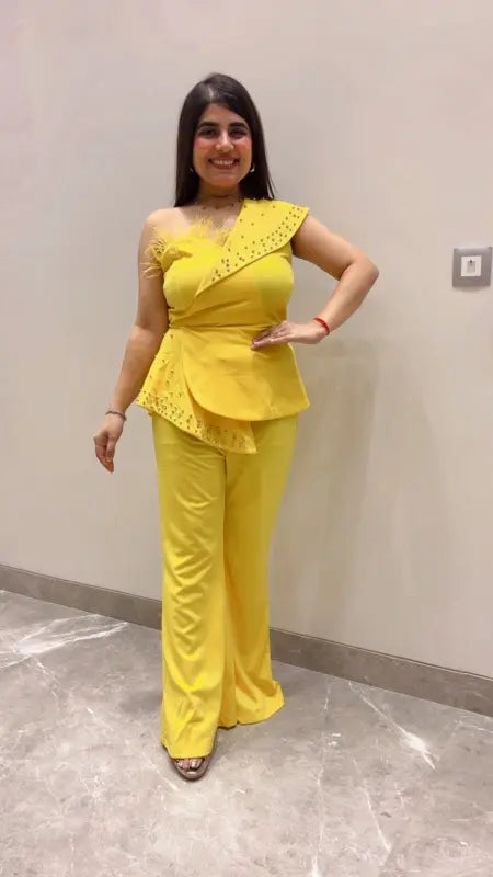 BEAUTIFUL ELEGANT ONE SHOULDER JUMPSUIT GGR5701 Girls Glitters