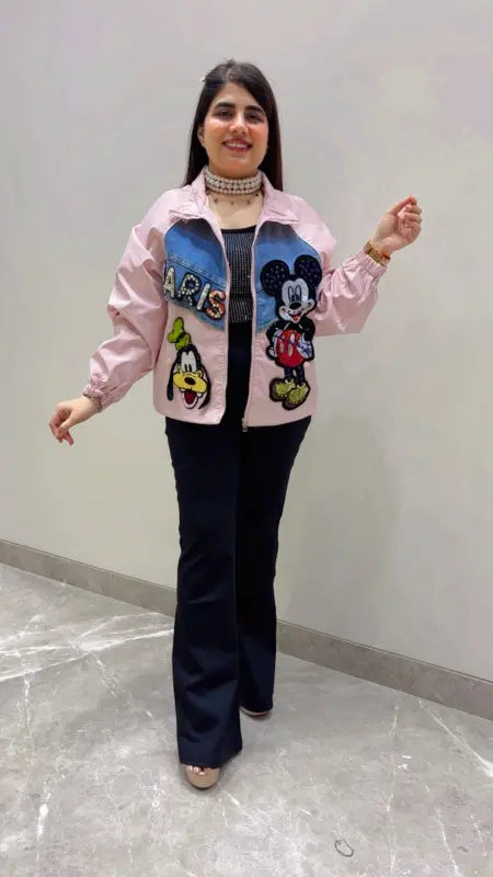 BEAUTIFUL PREMIUM MICKEY STYLE JACKET GGR5716 Girls Glitters
