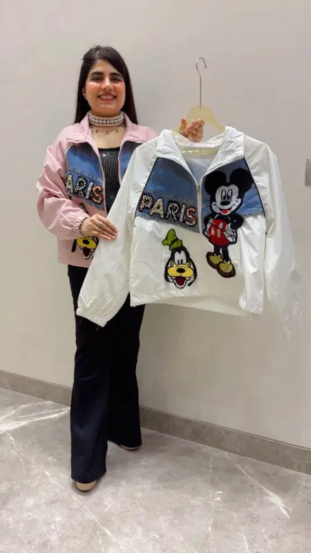 BEAUTIFUL PREMIUM MICKEY STYLE JACKET GGR5716 Girls Glitters