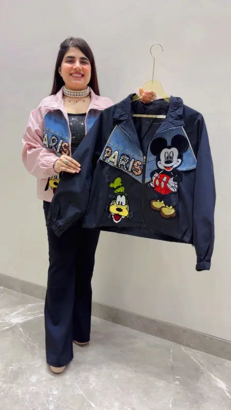 BEAUTIFUL PREMIUM MICKEY STYLE JACKET GGR5716 Girls Glitters
