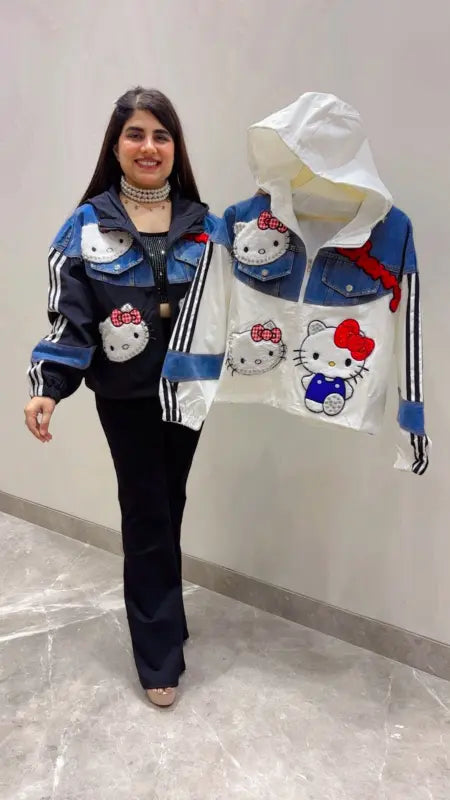 BEAUTIFUL PREMIUM CATTY STYLE JACKET GGR5717 Girls Glitters