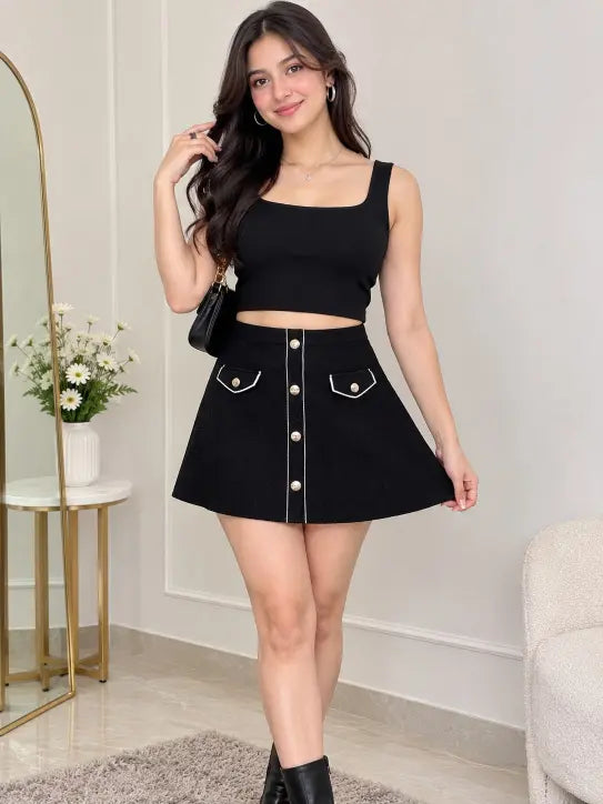 BEAUTIFUL PREMIUM SHORT SKIRT GGR5725 Girls Glitters