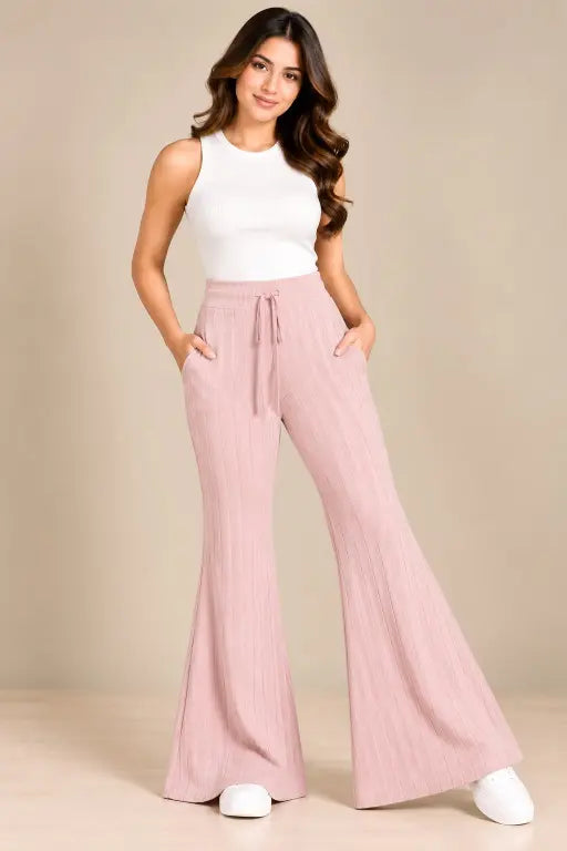 BEAUTIFUL WIDE LEG COMFORTABLE KNOT PANTS GGR5729 Girls Glitters