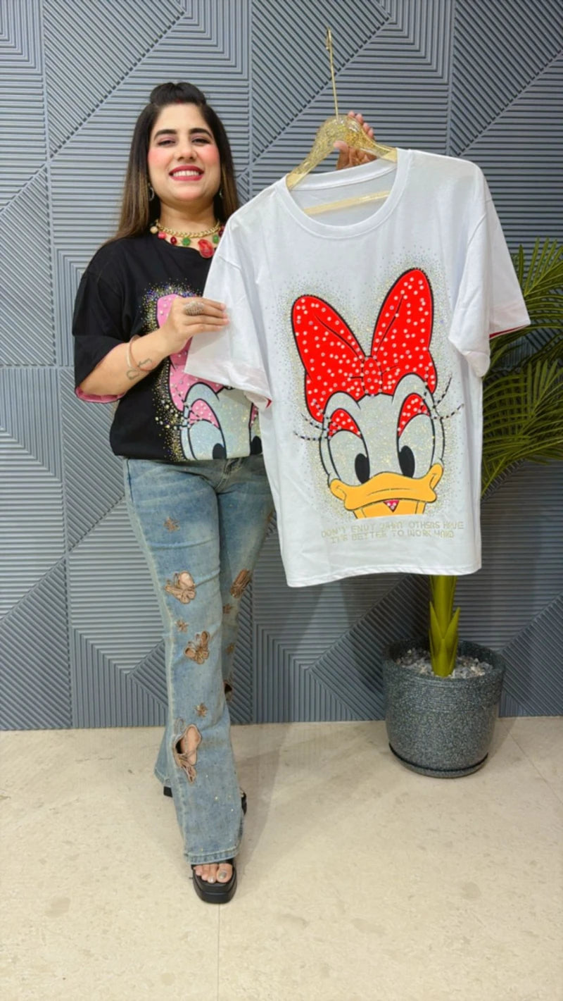 BEAUTIFUL DONALD DUCK T SHIRT GGR1348