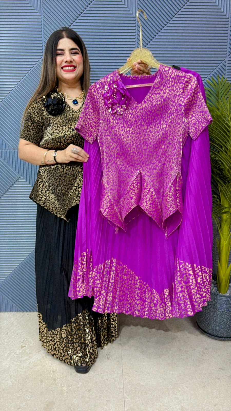 BEAUTIFUL PLEATED DREES GGR1369