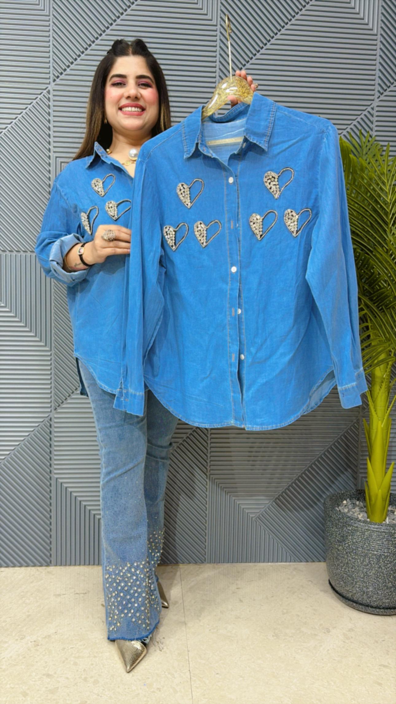 BEAUTIFUL DENIM SHIRT GGR1412