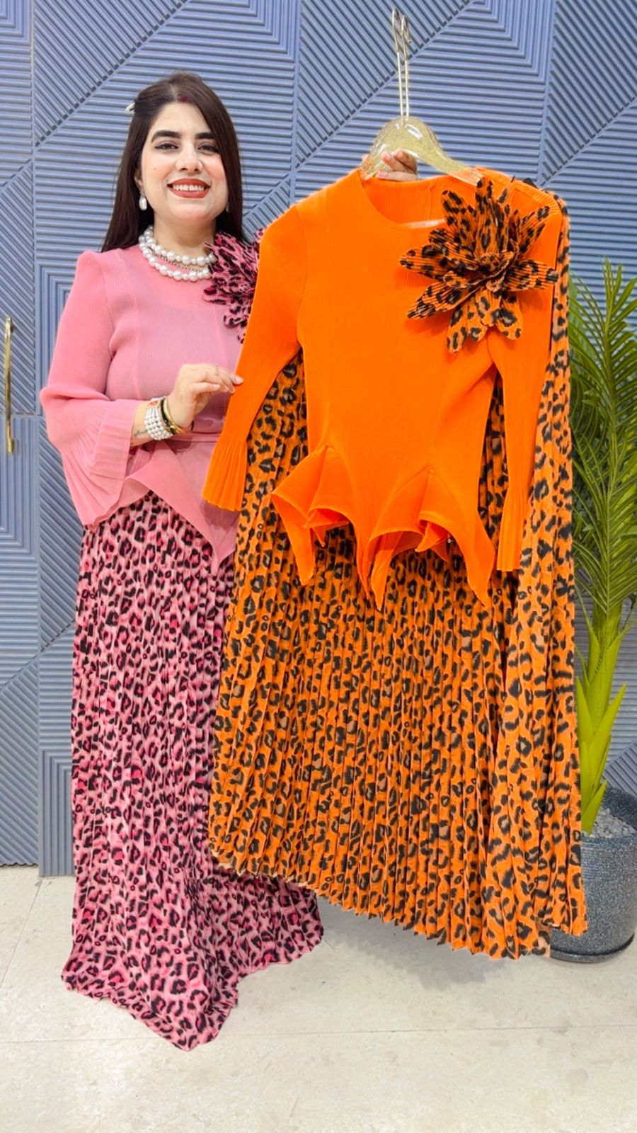 BEAUTIFUL SKIRT SET WRINKLE GGR4278 Girls Glitters