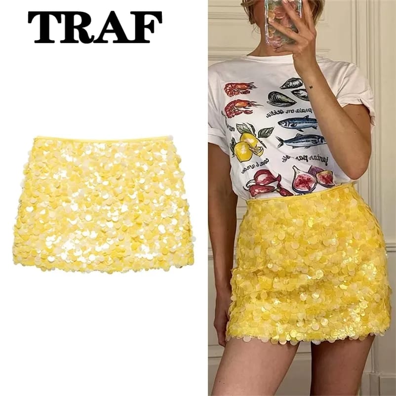 BEAUTIFUL SEQUENCE SKIRT GGR4215 Girls Glitters