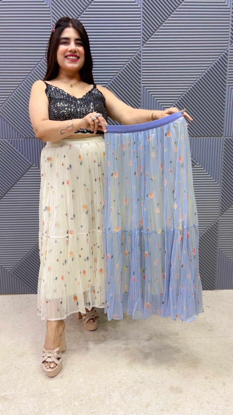 BEAUTIFULL SKIRT GGR5059 Girls Glitters