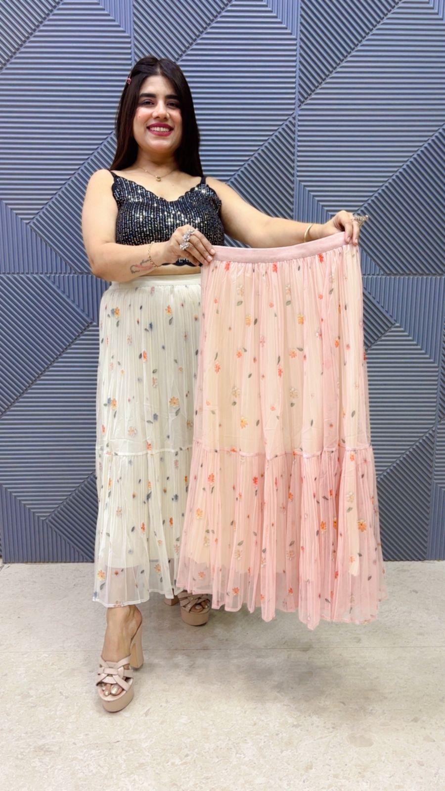 BEAUTIFULL SKIRT GGR5059 Girls Glitters