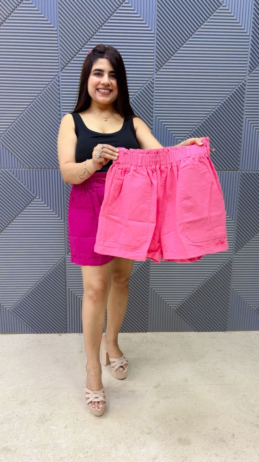 BEAUTIFUL DENIM COTTON SHORTS BOTTOM GGR5074 Girls Glitters