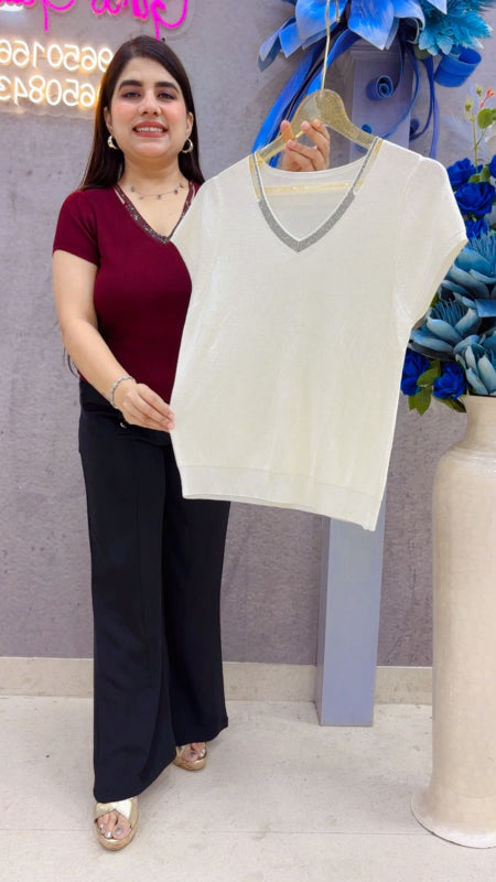 BEAUTIFUL PREMIUM T-SHIRT TOP GGR5462 Girls Glitters