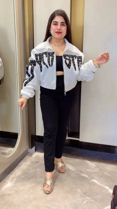 BEAUTIFUL PREMIUM BOLLYWOOD STYLE JACKET GGR5632 Girls Glitters