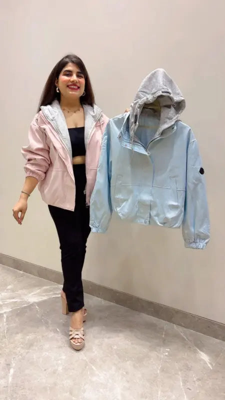 BEAUTIFUL PREMIUM HOODIE STYLE JACKET GGR5651 Girls Glitters