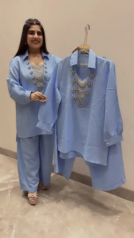 BEAUTIFUL DESIGNER SALWAR SUIT SET GGR5662 Girls Glitters