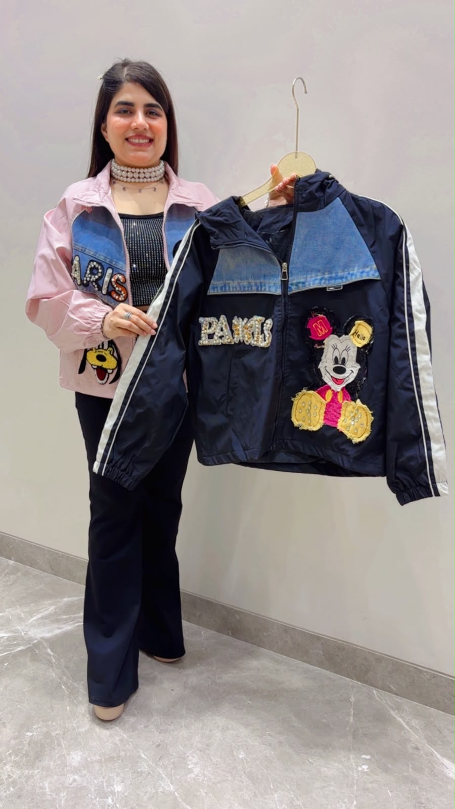 BEAUTIFUL PREMIUM MICKEY STYLE JACKET GGR5716 Girls Glitters